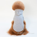 Siebenfarbige warme bequeme billige Fleece-Hundekapuzenpullis